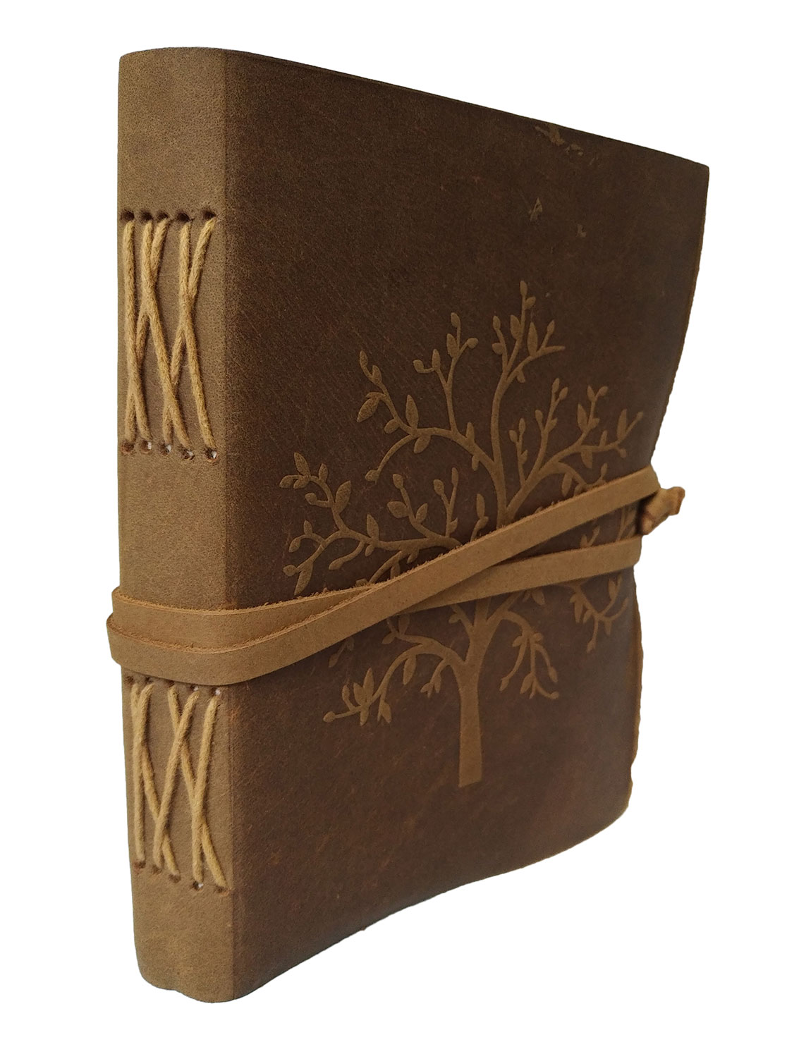 Genuine Leather Tree Of life Diary Handmade Journal Gift  Blank Notebook